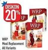 Promo Harga WRP Lose Weight Meal Replacement All Variants 306 gr - Hypermart