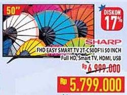Promo Harga Sharp 2T-C50DF1I  - Hypermart