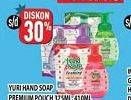 Promo Harga Yuri Hand Soap Premium 375 ml - Hypermart