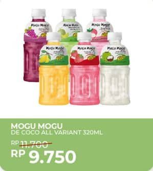 Promo Harga Mogu Mogu Minuman Nata De Coco All Variants 320 ml - Yogya