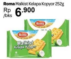 Promo Harga ROMA Malkist Kelapa Kopyor 252 gr - Carrefour