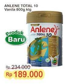 Promo Harga Anlene Total 10 Vanilla 800 gr - Indomaret