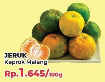 Promo Harga Jeruk Keprok Malang per 100 gr - Yogya