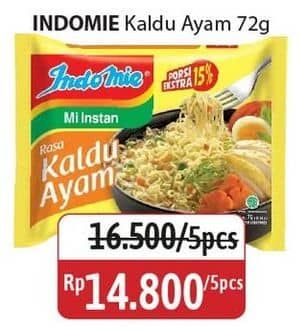 Promo Harga Indomie Mi Kuah Kaldu Ayam 65 gr - Alfamidi