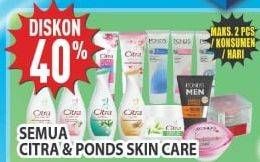 Promo Harga CITRA / PONDS Skin Care  - Hypermart