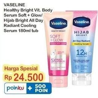 Promo Harga VASELINE Healthy Bright Soft+Glow/ Hijab Bright All Day Radiant  - Indomaret