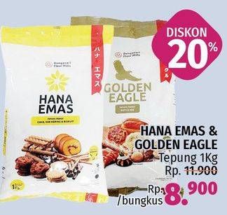 Promo Harga Hana Emas Tepung 1 kg - LotteMart