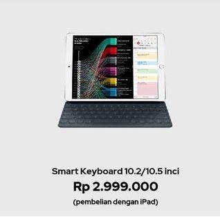 Promo Harga APPLE Smart Keyboard 10.2 Inch, 10.5 Inch  - iBox