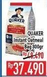 Promo Harga Quaker Oatmeal 800 gr - Hypermart