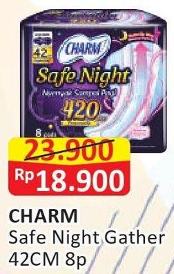 Promo Harga Charm Safe Night Gathers 42cm 8 pcs - Alfamart