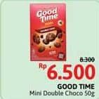 Promo Harga Good Time Mini Cookies Double Chocolate 50 gr - Alfamidi