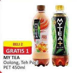 Promo Harga My Tea Minuman Teh Poci Oolong, Oolong Plus 450 ml - Alfamart