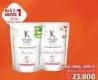 Promo Harga K NATURAL WHITE Body Wash 450 ml - LotteMart