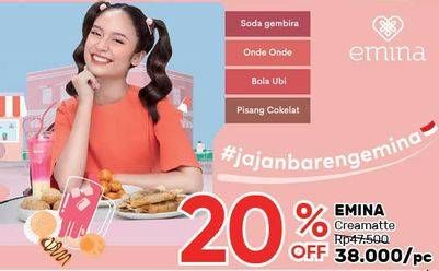 Promo Harga EMINA Creamatte  - Guardian