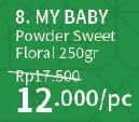 Promo Harga My Baby Baby Powder Sweet Floral 250 gr - Guardian