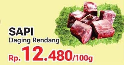 Promo Harga Daging Rendang Sapi per 100 gr - Yogya