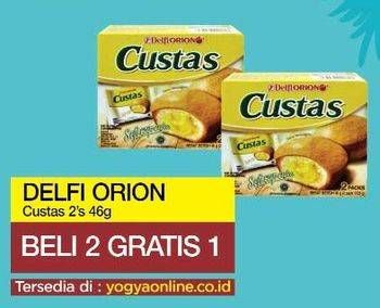 Promo Harga DELFI Orion Custas per 3 box 2 pcs - Yogya