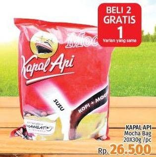 Promo Harga Kapal Api Kopi Mocha per 20 sachet 30 gr - LotteMart