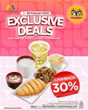 Promo Harga Exclusive Deals  - HokBen