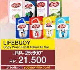 Promo Harga Lifebuoy Body Wash All Variants 450 ml - Yogya