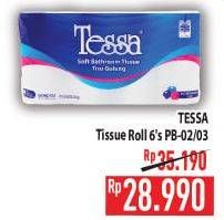 Promo Harga TESSA Toilet Tissue PB02, PB03 6 pcs - Hypermart