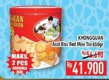 Promo Harga KHONG GUAN Assorted Biscuits 650 gr - Hypermart