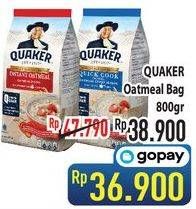 Promo Harga QUAKER Oatmeal 800 gr - Hypermart