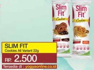 Promo Harga Slim & Fit Cookies All Variants 22 gr - Yogya