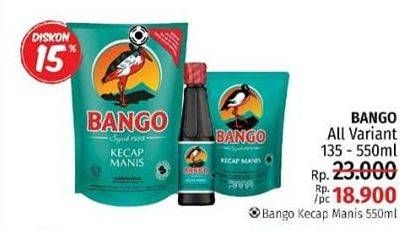 Promo Harga BANGO Kecap Manis All Variants  - LotteMart