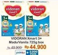 Promo Harga Vidoran Xmart 3+ Madu, Vanilla 725 gr - Indomaret