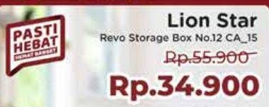 Promo Harga Lion Star Revo Storage Box  - Yogya
