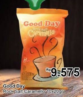 Promo Harga Good Day Instant Coffee 3 in 1 per 10 sachet 20 gr - TIP TOP