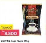Promo Harga Luwak Kopi Murni Premium 165 gr - Alfamart