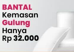 Promo Harga Bantal Kemasan Gulung  - COURTS