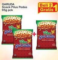 Promo Harga Garuda Snack Pilus Pedas 95 gr - Indomaret
