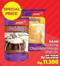 Promo Harga HAAN Pudding Chocolate, Mango 145 gr - LotteMart
