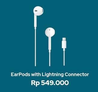 Promo Harga APPLE EarPods with Lightning Connector  - iBox