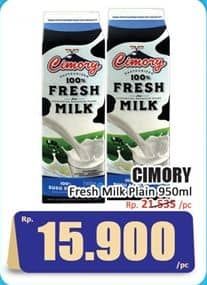 Promo Harga Cimory Fresh Milk Full Cream 950 ml - Hari Hari