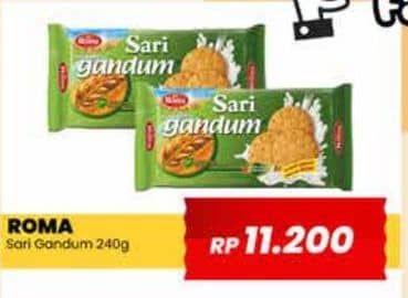 Promo Harga Roma Sari Gandum 240 gr - Yogya