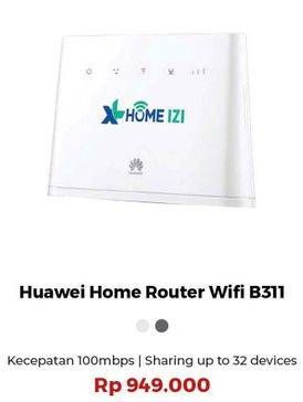 Promo Harga HUAWEI Home Router Wifi B311  - Erafone