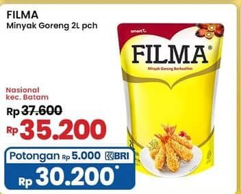 Promo Harga Filma Minyak Goreng 2000 ml - Indomaret