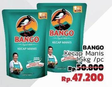 Promo Harga BANGO Kecap Manis 1525 gr - LotteMart