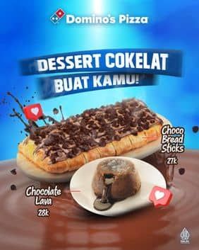 Promo Harga Dessert Cokelat  - Domino Pizza