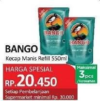 Promo Harga BANGO Kecap Manis 550 ml - Yogya