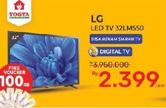 Promo Harga LG 32LM550 LED TV  - Yogya