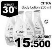 Promo Harga CITRA Hand & Body Lotion 230 ml - Giant