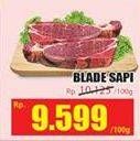 Promo Harga Daging Blade per 100 gr - Hari Hari