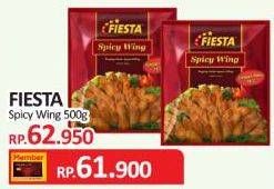 Promo Harga Fiesta Ayam Siap Masak Spicy Wing 500 gr - Yogya