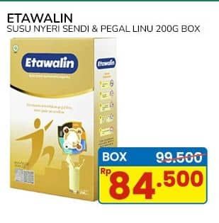 Promo Harga Etawalin Susu Nyeri Sendi Pegal Linu 200 gr - Indomaret