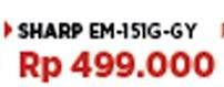 Promo Harga Sharp Blender EM-151G-GY  - COURTS